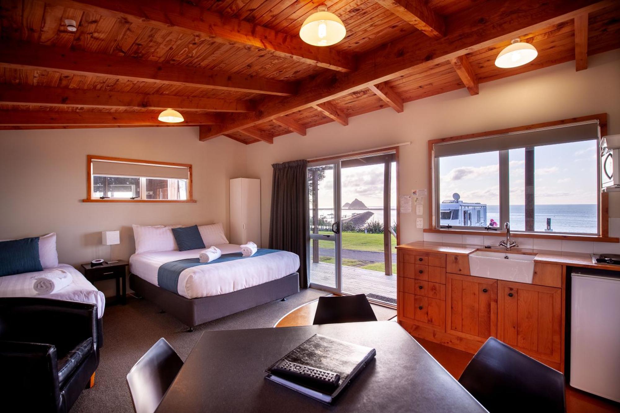 Belt Road Seaside Holiday Park New Plymouth Exterior foto