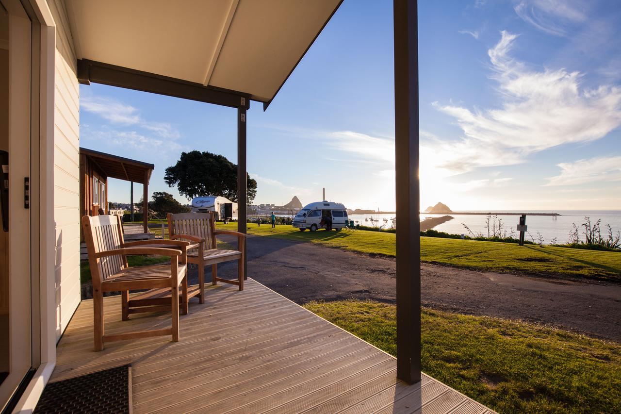 Belt Road Seaside Holiday Park New Plymouth Exterior foto