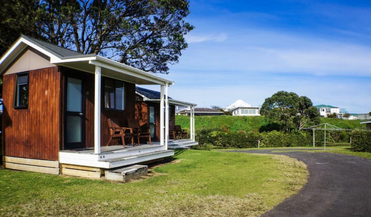 Belt Road Seaside Holiday Park New Plymouth Exterior foto