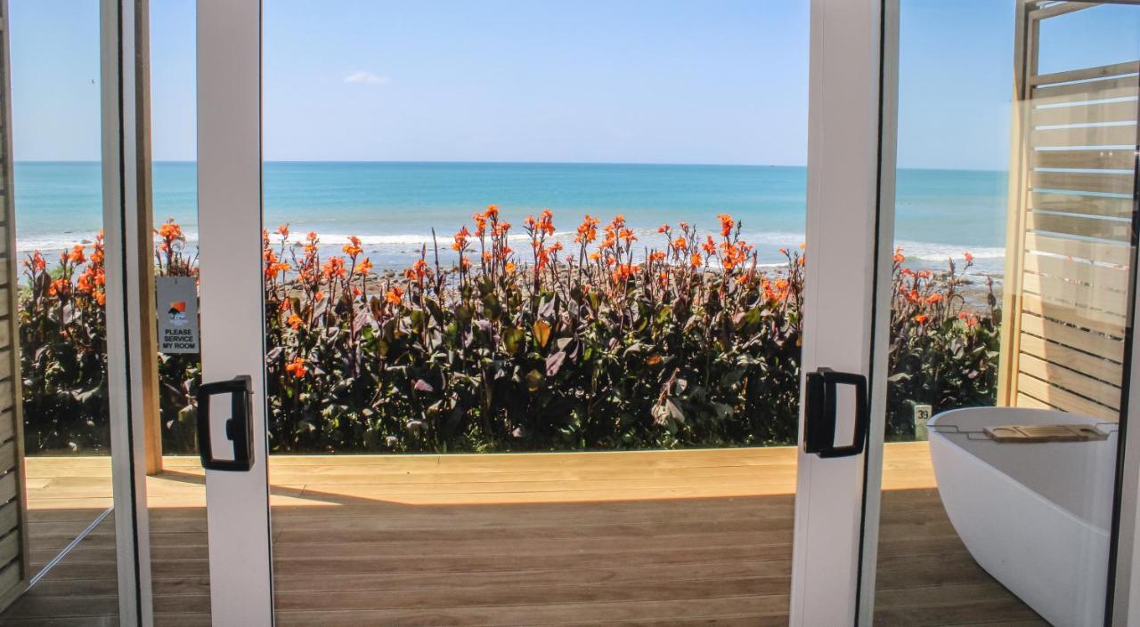 Belt Road Seaside Holiday Park New Plymouth Exterior foto